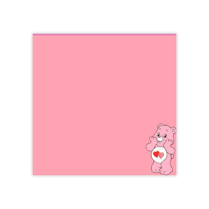 Pink Care bear Post-it® Note Pads