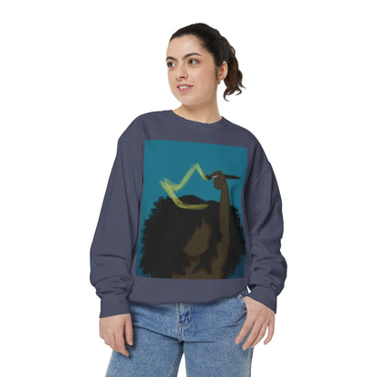 Empowered Goddess Sweatshirt, Cozy Fashion, Gift for Her, Inspirational Apparel, Self-Love, Everyday Wear, Festival Gear