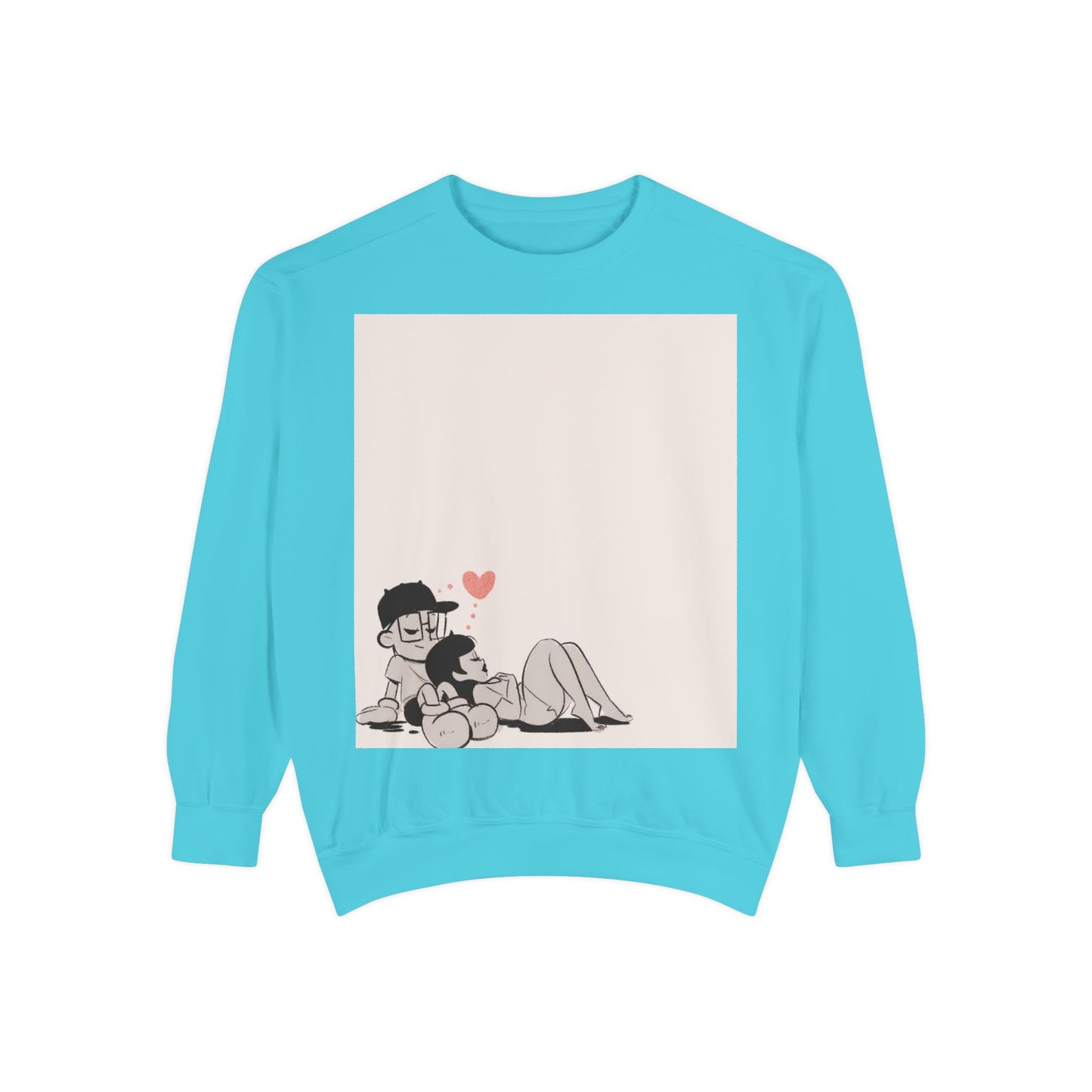 "Can We Talk For A Minute?.." ~ Unisex Garment-Dyed Sweatshirt