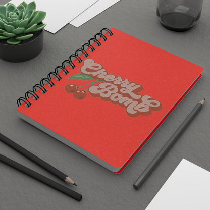 Cherry Bomb Spiral Bound Journal | Perfect Gift for Students, Writers, and Artists | Cute Stationery for Note-Taking, Journaling, and [...]