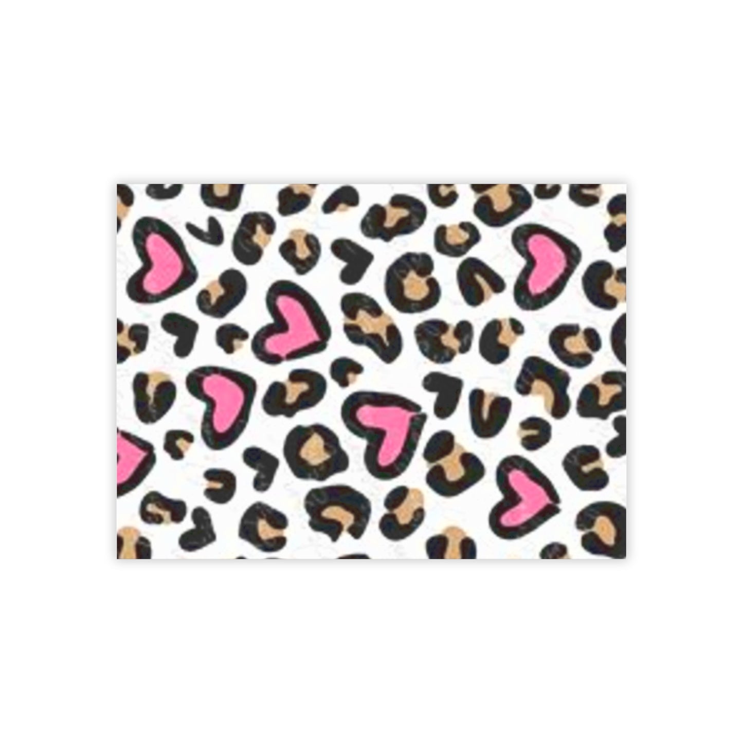 Pink Cheetah Print Post-it® Note Pads