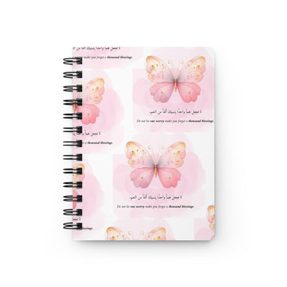 Butterfly Quote Journal | Inspirational Spiral Notebook for Writing, Artistic Notes, Mindfulness, Gifts, Self-Care