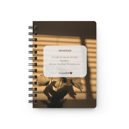 Islamic Muslimah Spiral Bound Journal - Cute Islamic Stationery, Pretty Notebook, Eid Gift Ideas, Ramadan Journal, Islamic Gift For Her