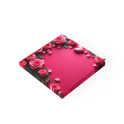Valentine's Day Pink roses Post-it® Note Pads