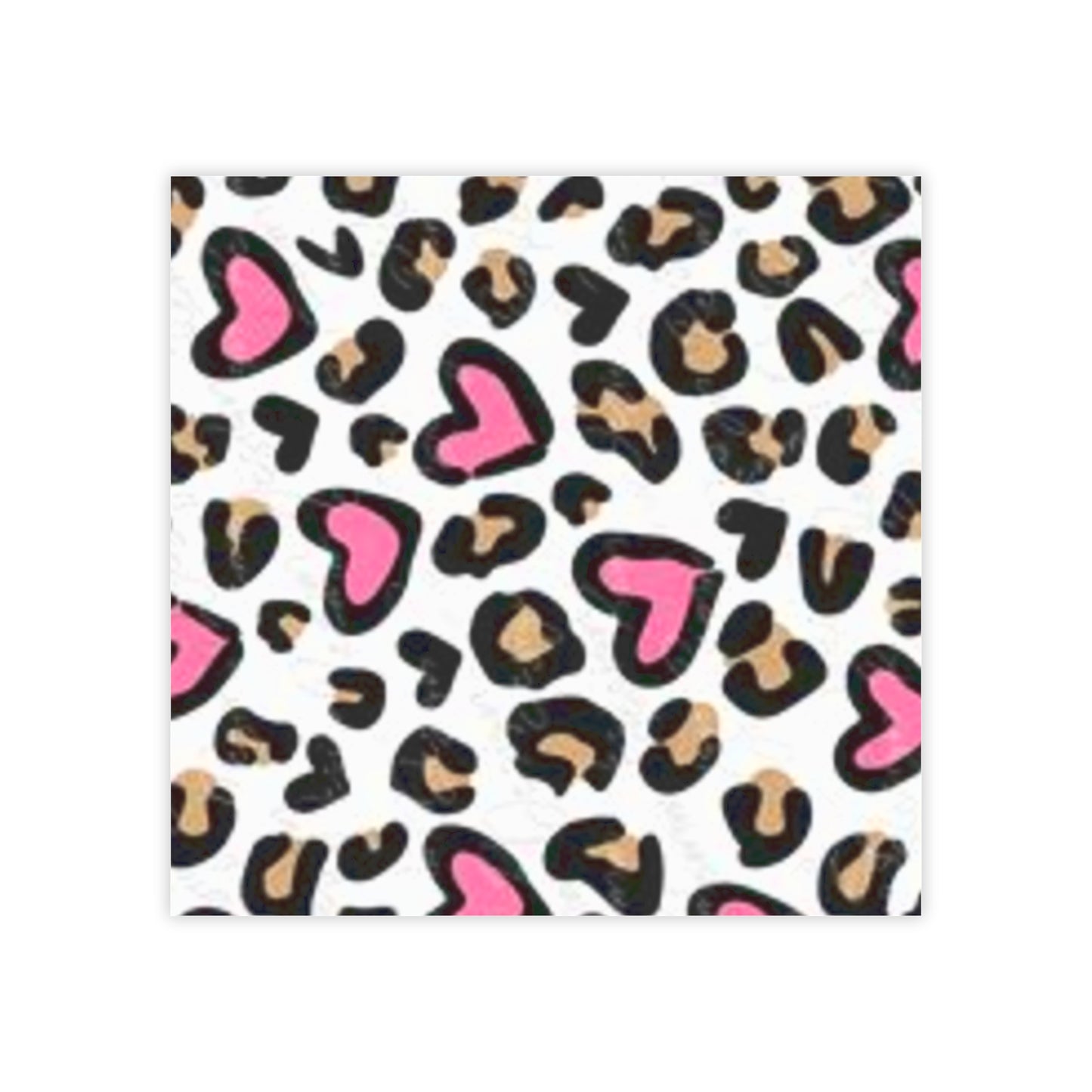 Pink Cheetah Print Post-it® Note Pads