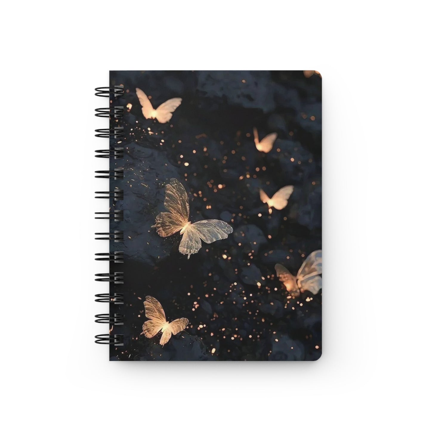 Whimsical Butterfly Spiral Journal, Butterfly Notebook, Dream Journal, Gifts for Her, Nature Inspired Stationery