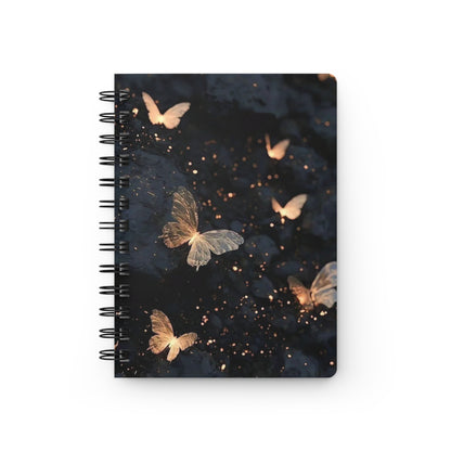Whimsical Butterfly Spiral Journal, Butterfly Notebook, Dream Journal, Gifts for Her, Nature Inspired Stationery