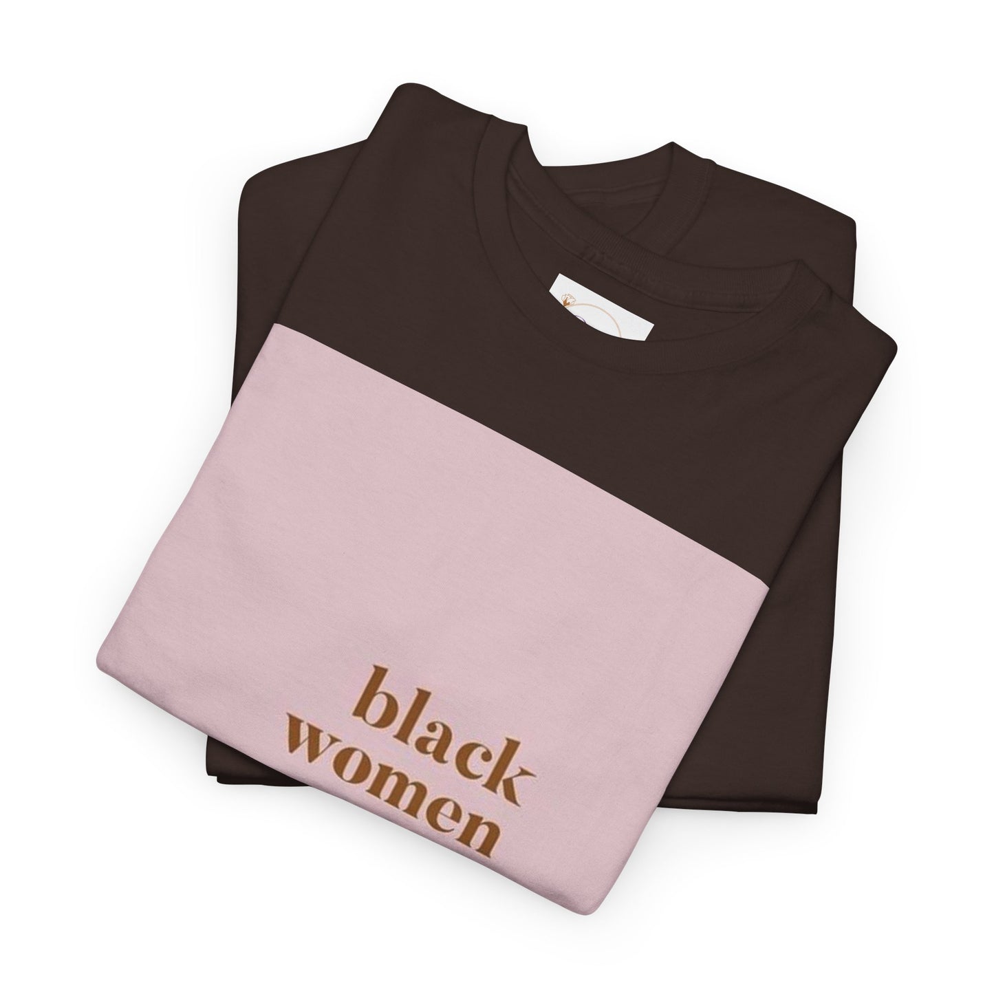 Empowering "Black Woman Are The Blueprint" Message Tee