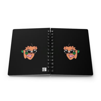 Cool Vibes Betty Boop Spiral Bound Journal, Stylish Notebook for Teen Girls, Perfect for Note-Taking, Journaling, Gift Idea