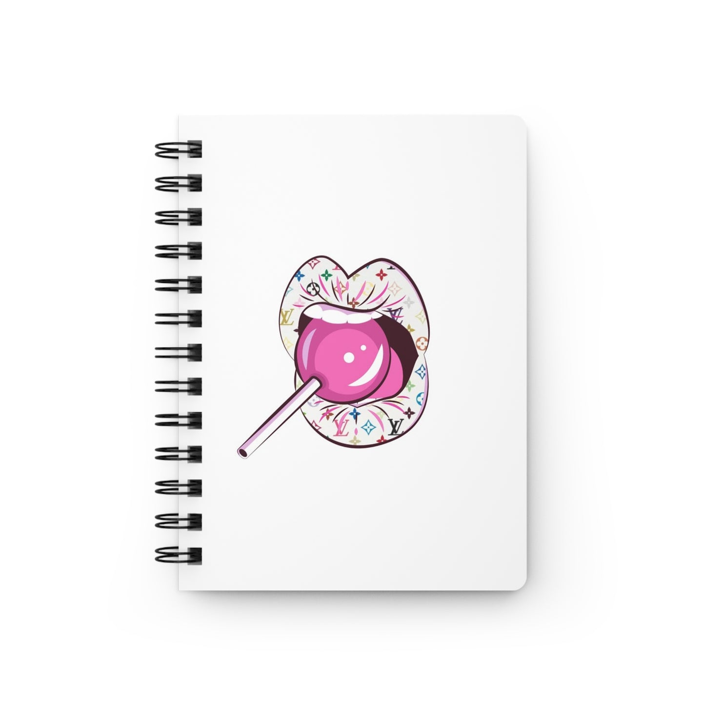 Sweet Indulgence Spiral Bound Journal, Cute Notebook for Writers, Gift for Friends, Fun Diary for Kids, Perfect for Celebrations
