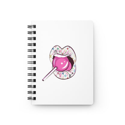 Sweet Indulgence Spiral Bound Journal, Cute Notebook for Writers, Gift for Friends, Fun Diary for Kids, Perfect for Celebrations