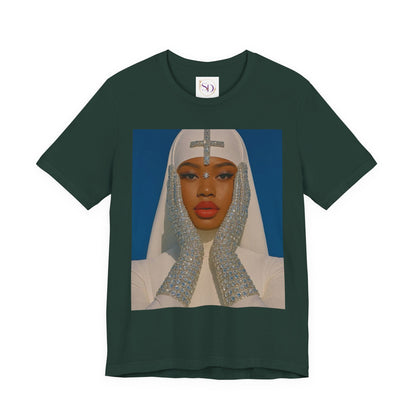 Artistic Unisex Short Sleeve Tee, Statement T-Shirt, Fashion Tee, Graphic Tee, Casual Wear, Unique Gift, Trendy Apparel