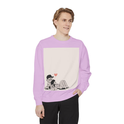 "Can We Talk For A Minute?.." ~ Unisex Garment-Dyed Sweatshirt