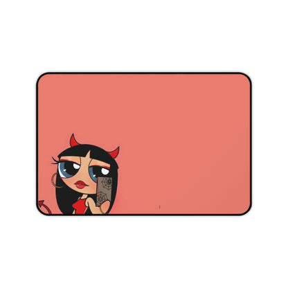 Devilish ImJustAGirl~ Desk Mat