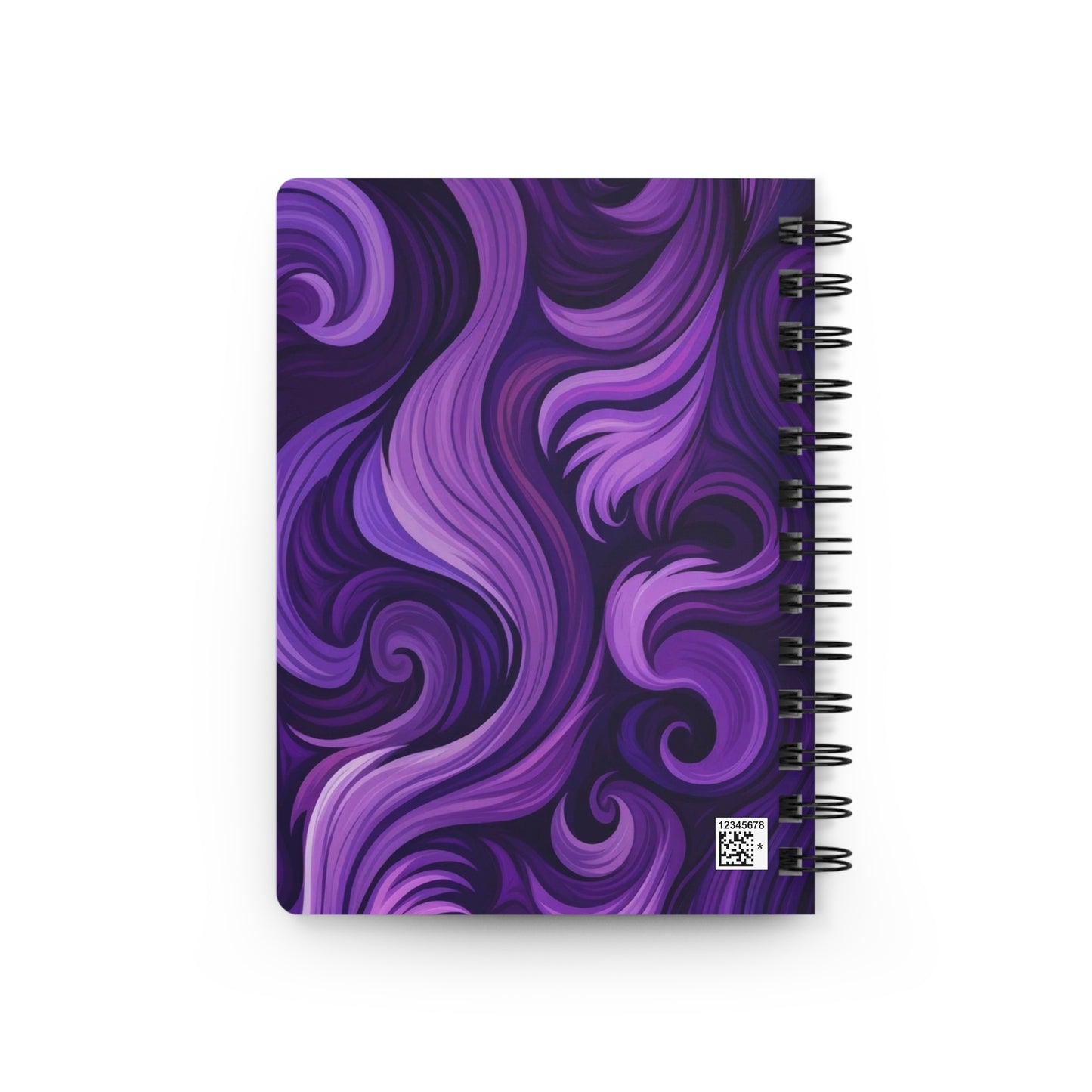 Elegant Purple Spiral Bound Journal | Journal for Writers, Art Lovers, Gift for Her, Diary, Creative Notes