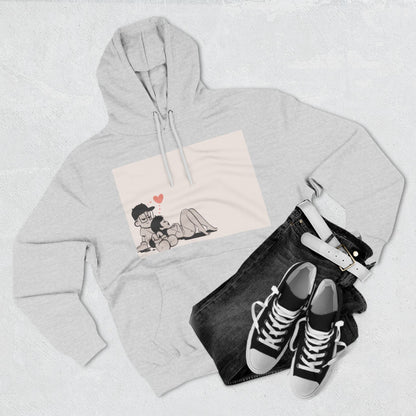 "Can We Talk For a Minute?..~ Three-Panel Fleece Hoodie