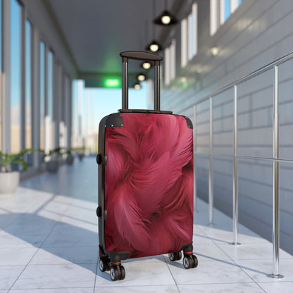 "Rebranding Into A New Badder Bitch!" Feathered Suitcase~ Hot Pink