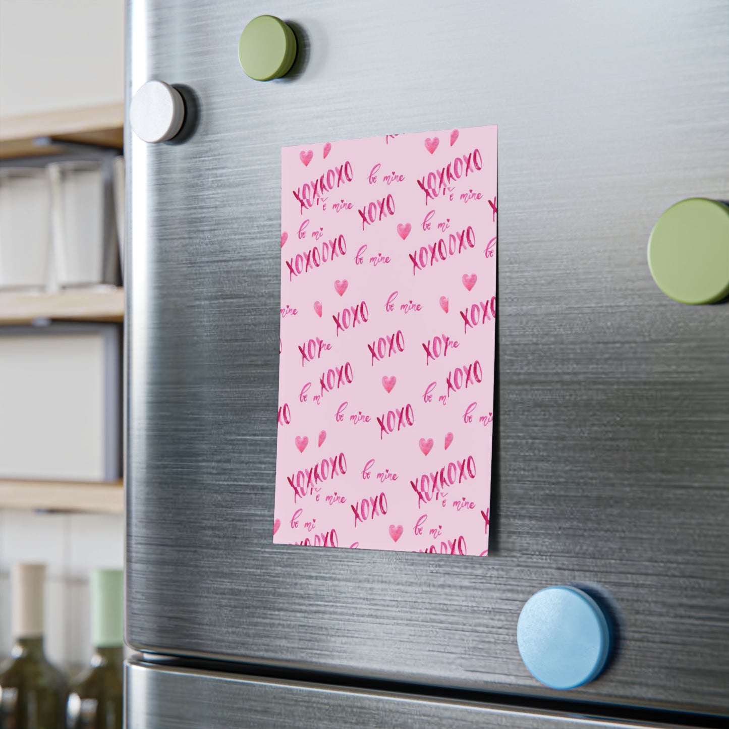 Post-it® Note Pads, xoxo pink design, Sticky Notes, Love Notes, Office Supplies, Stationery, Valentines Day Gift