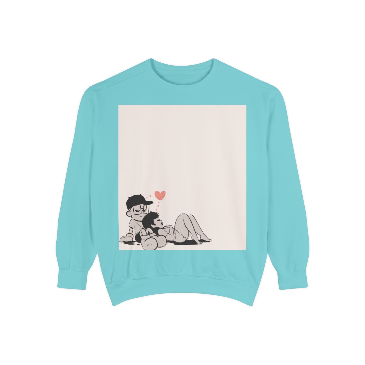 "Can We Talk For A Minute?.." ~ Unisex Garment-Dyed Sweatshirt