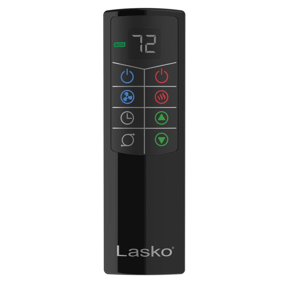 All Season 1500-Watt Electric Oscillating Comfort Control Tower Fan & Space Heater in One with Timer and Remote Control