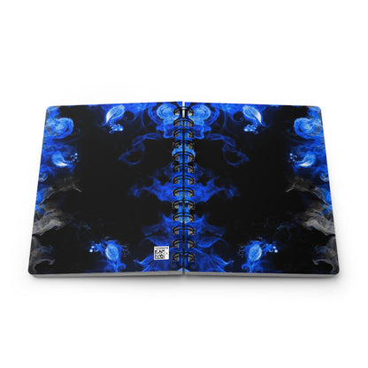 Mystical Blue Spiral Bound Journal | Ideal for Writing, Journaling, Sketching, Gifts for Students, Travel Diary, Creative Writing