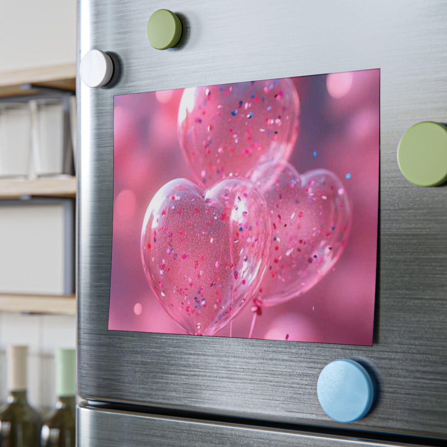 Post-it® Note Pads, pink heart shape design, Sticky Notes, Stationery, Office Supplies, Cute Desk Accessories, Reminder Cards