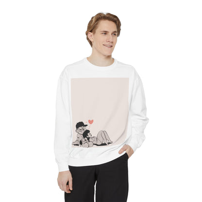 "Can We Talk For A Minute?.." ~ Unisex Garment-Dyed Sweatshirt