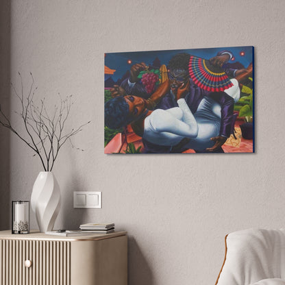 "Let Me Take Care Of You" Canvas Wall Art