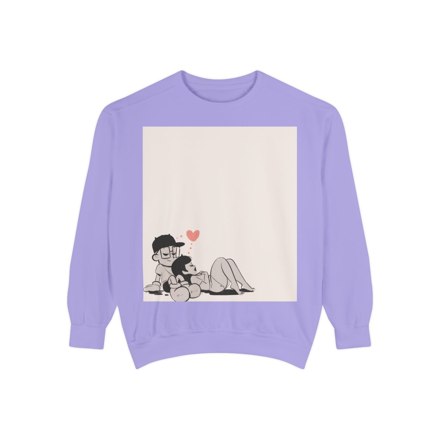 "Can We Talk For A Minute?.." ~ Unisex Garment-Dyed Sweatshirt