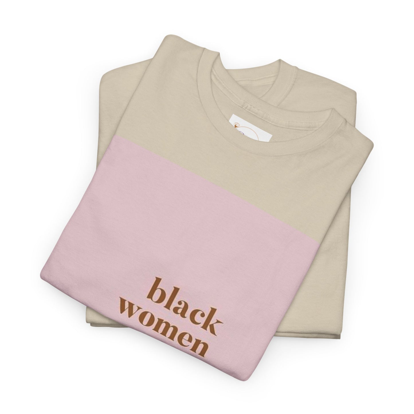 Empowering "Black Woman Are The Blueprint" Message Tee