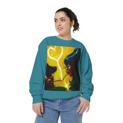 Romantic “High on Love” Sweatshirt