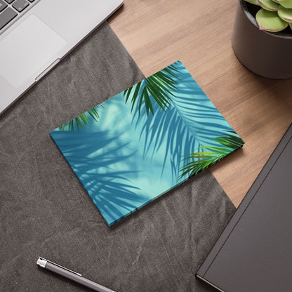 Tropical Palm Leaf Post-it® Note Pads | Summer Office Supplies, Cute Study Accessories, Gift for Students and Teachers, Planner Stickies