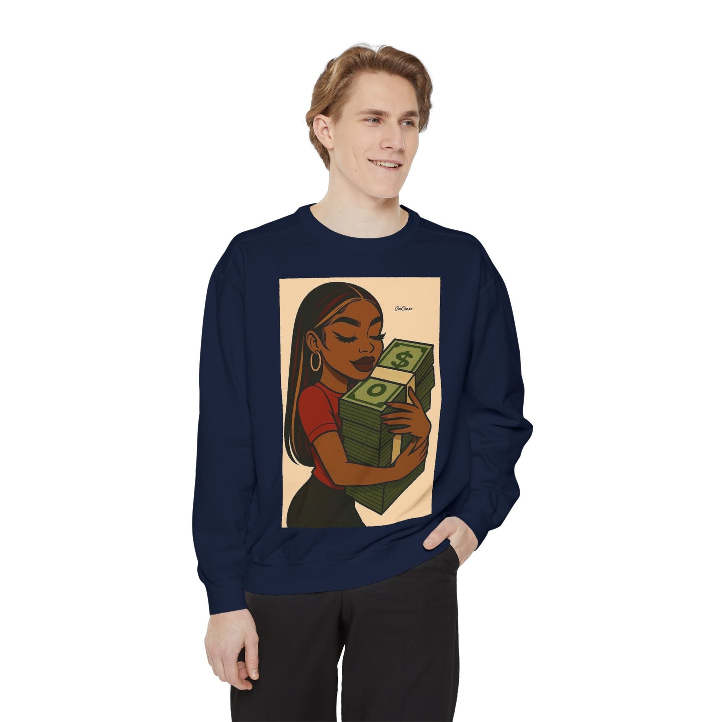 Unisex Garment-Dyed Sweatshirt