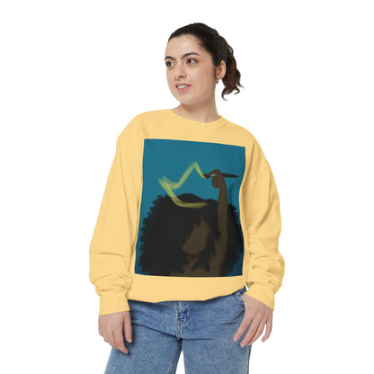 Empowered Goddess Sweatshirt, Cozy Fashion, Gift for Her, Inspirational Apparel, Self-Love, Everyday Wear, Festival Gear