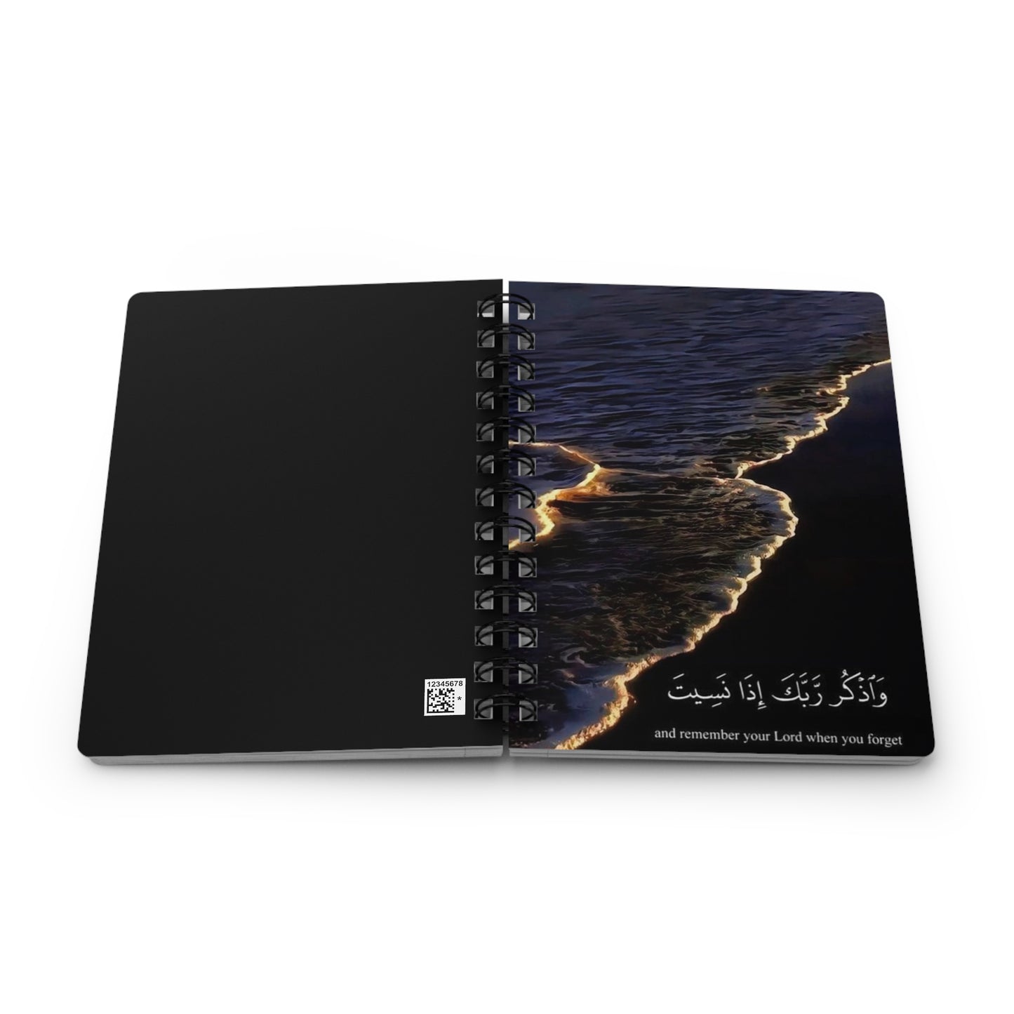 Serene Spiral Bound Journal - Inspirational Quotes, Gratitude Planner, Personal Reflection Diary, Gift for Her, Mindfulness Notebook