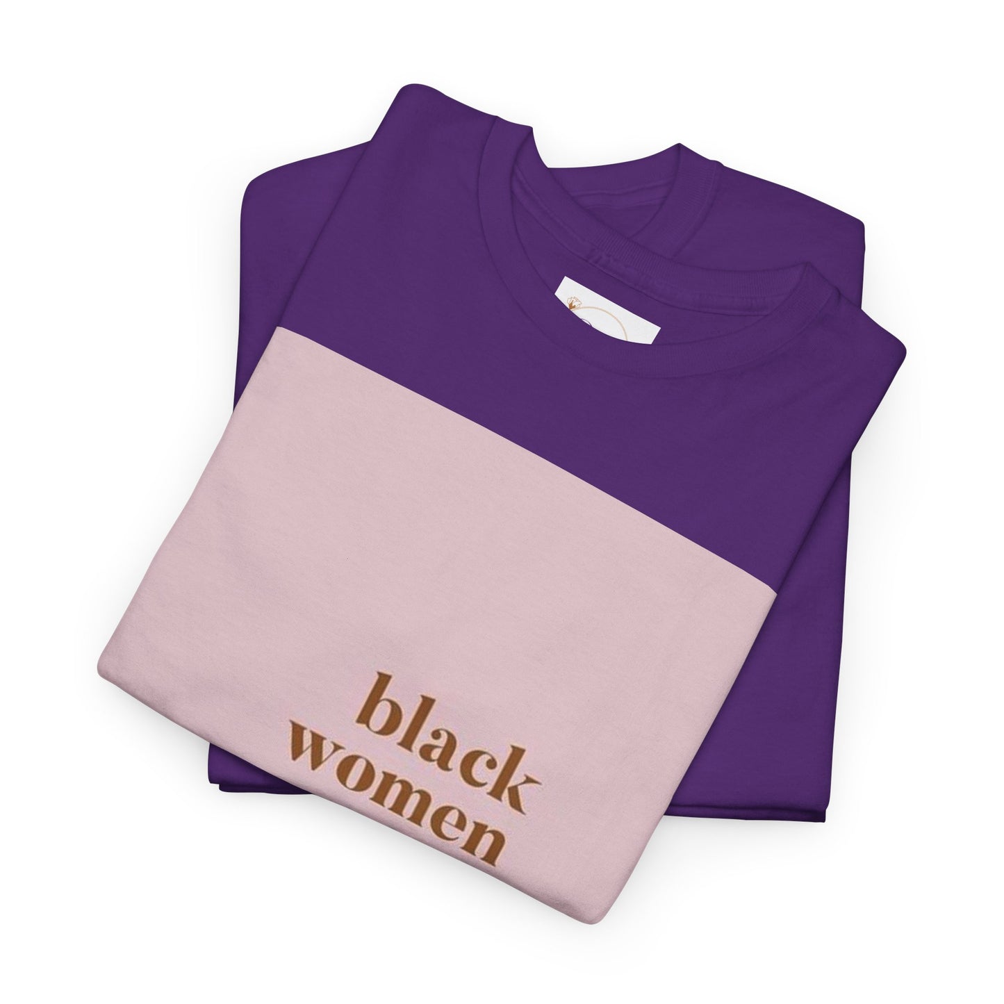 Empowering "Black Woman Are The Blueprint" Message Tee