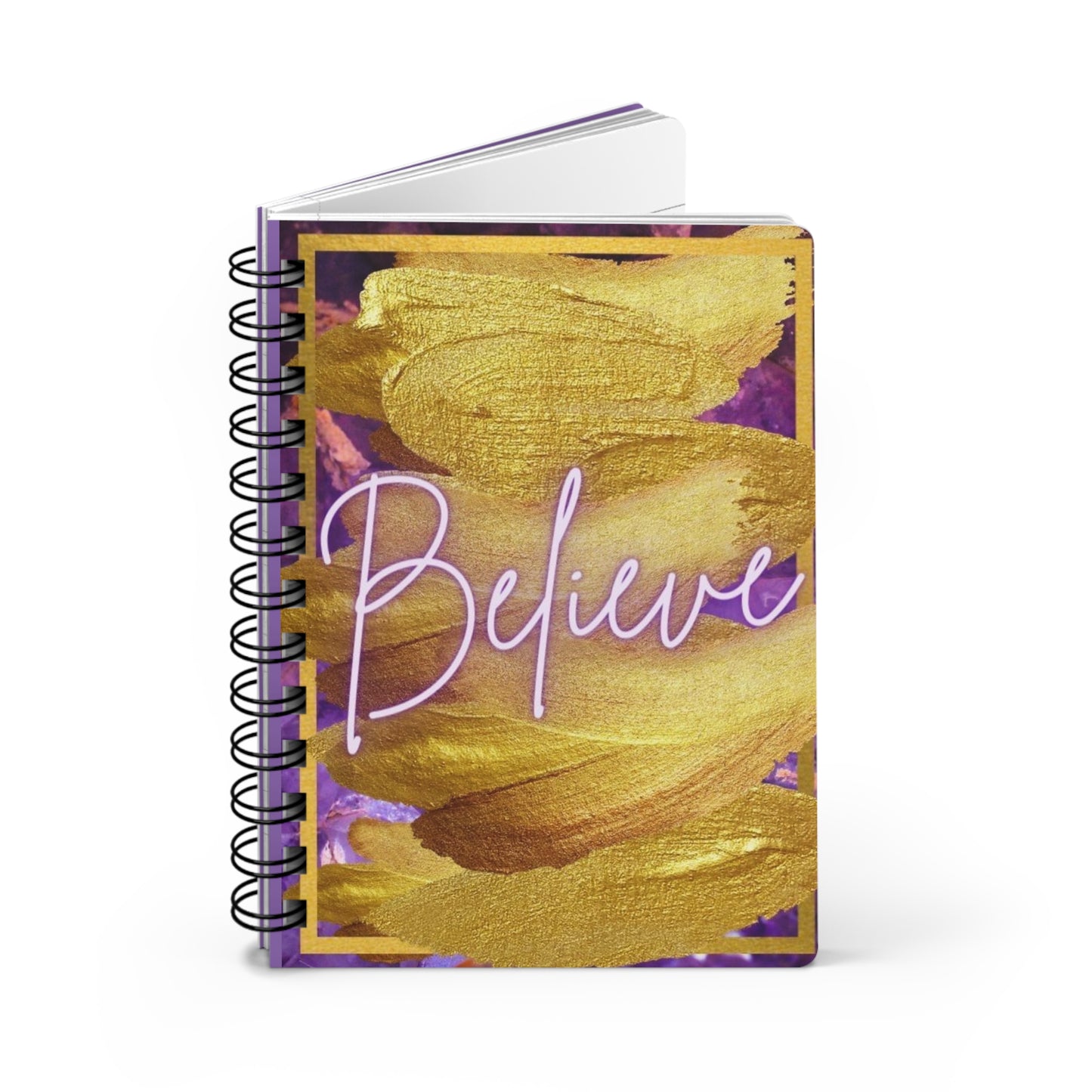 Inspirational Spiral Bound Journal, Motivational Notebook for Daily Reflections, Gift for Journaling, Dream Planning, Self-Care