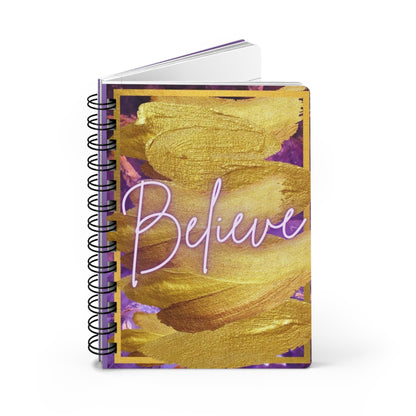 Inspirational Spiral Bound Journal, Motivational Notebook for Daily Reflections, Gift for Journaling, Dream Planning, Self-Care