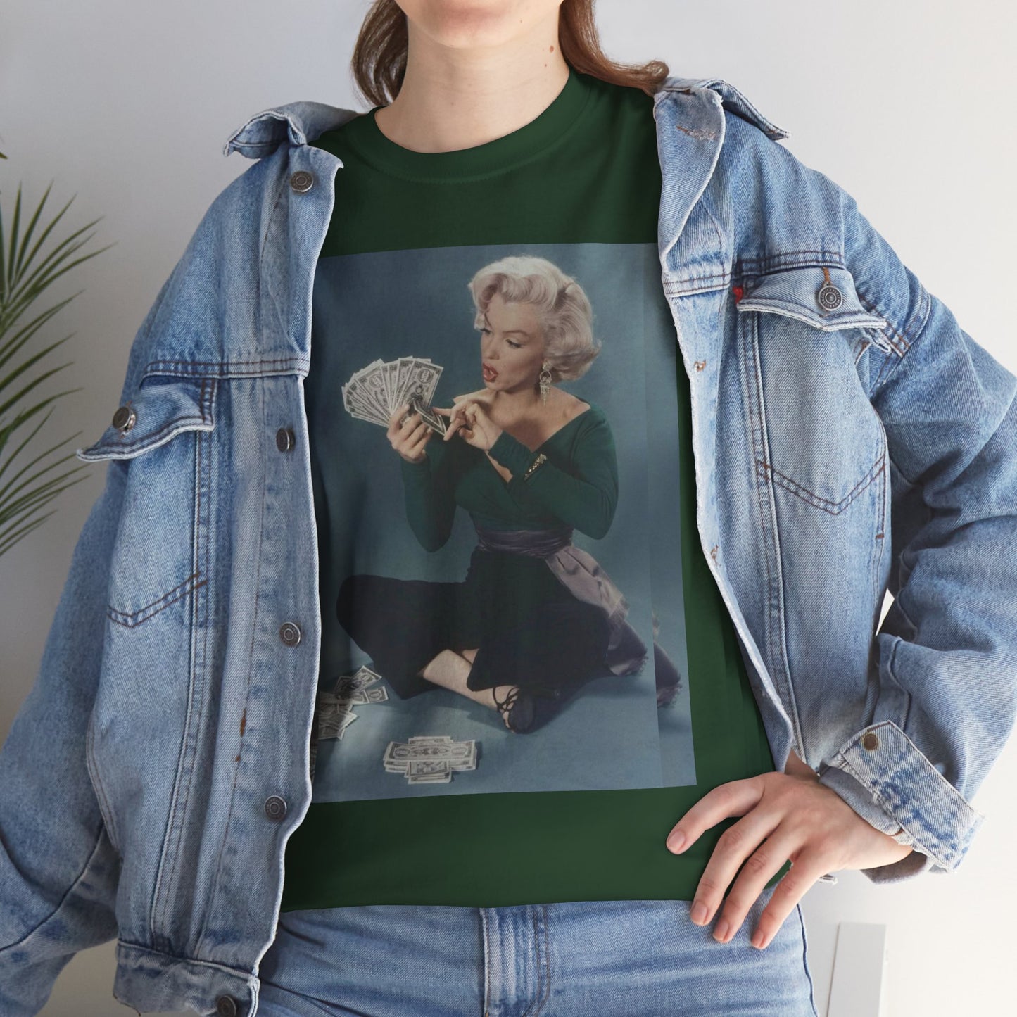 Vintage Marilyn Monroe Unisex Heavy Cotton Tee