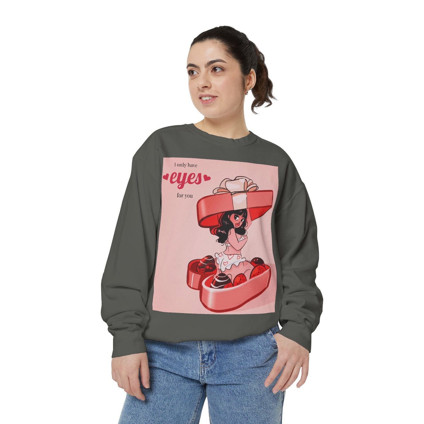 Naughty Girl Valentine's Day Sweatshirt