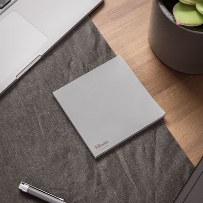 Grey " Thanks For Your Purchase" Post-it® Note Pads