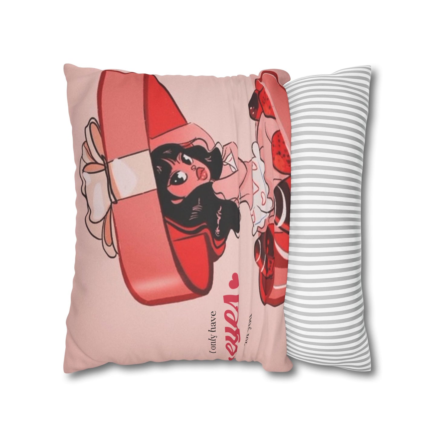 Naughty Girl Valentine's Day Pillowcase
