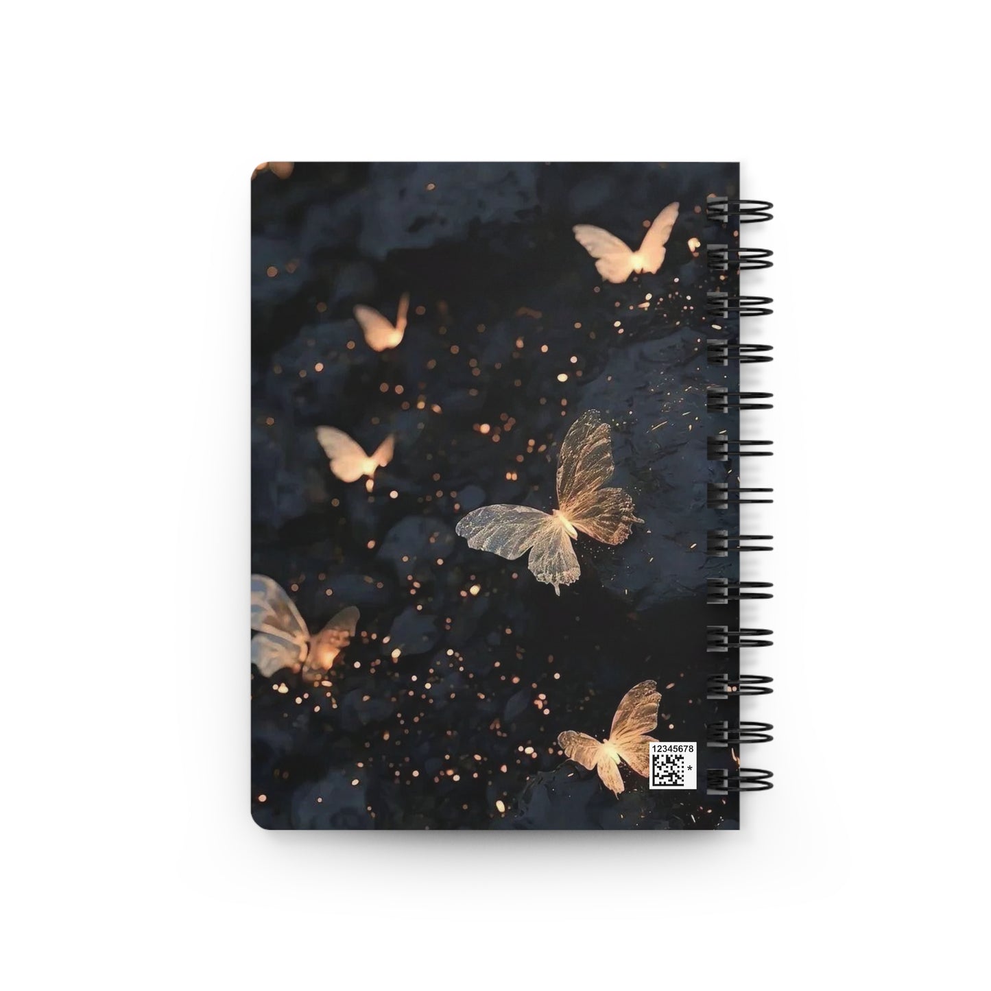 Whimsical Butterfly Spiral Journal, Butterfly Notebook, Dream Journal, Gifts for Her, Nature Inspired Stationery
