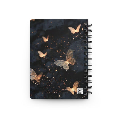 Whimsical Butterfly Spiral Journal, Butterfly Notebook, Dream Journal, Gifts for Her, Nature Inspired Stationery