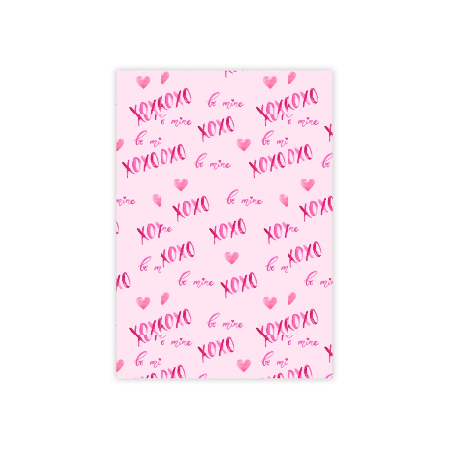 Post-it® Note Pads, xoxo pink design, Sticky Notes, Love Notes, Office Supplies, Stationery, Valentines Day Gift