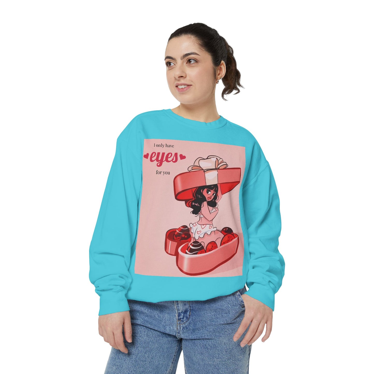 Naughty Girl Valentine's Day Sweatshirt