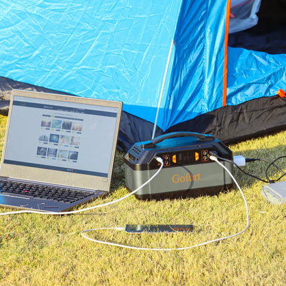Portable Power Station 330W, 299Wh Charging Station for Home Backup, Outdoor, Emergency Use