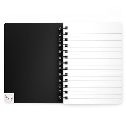 SZA Inspired Spiral Bound Journal with Collage Design | Personalized Notebook, Gift for Writers, School Supplies, Art Journal, Black and White Notebook