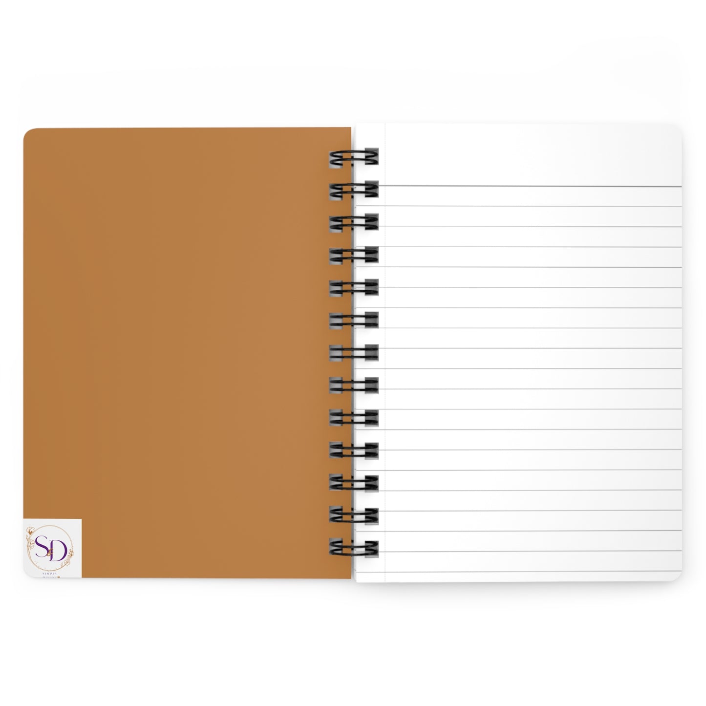 Inspirational Spiral Bound Journal - God's Masterpiece, Self-Care, Gift for Her, Bible Verse, Daily Reflections, Gratitude Journal