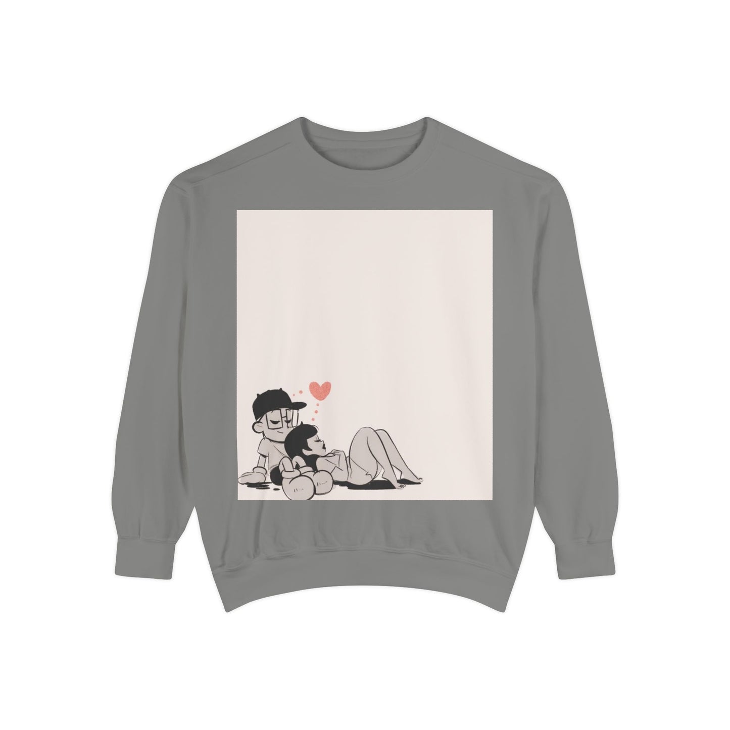 "Can We Talk For A Minute?.." ~ Unisex Garment-Dyed Sweatshirt